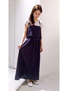 note et silence.さん（レディース・156cm）の夏コーディネート
