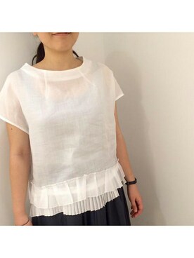 note et silence.さん(レディース・160cm)の夏コーディネート