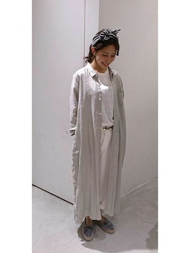 note et silence.さん（レディース・156cm）の夏コーディネート