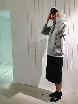 「Ebonyivory（エボニーアイボリー）のアイテム」を使った、note et silence.さん（レディース・156cm）の秋コーディネート