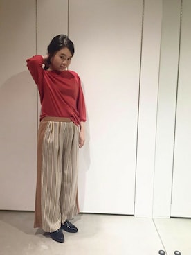 note et silence.さん（レディース・156cm）の秋コーディネート