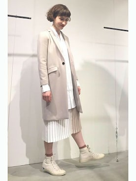 「nitca（ニトカ）のアイテム（その他アウター）」を使った、note et silence.さん（レディース・170cm）の秋コーディネート