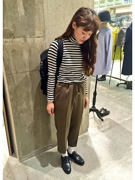 note et silence.さん(レディース・160cm)の秋コーディネート