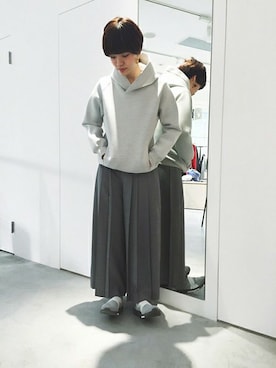 note et silence.さん（レディース・163cm）の冬コーディネート