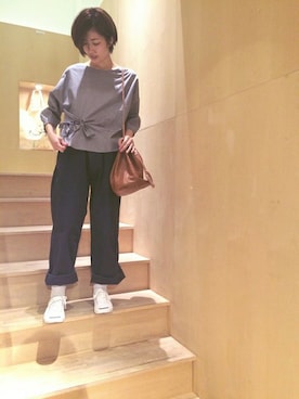 「note et silence （ノートエシロンス）のアイテム」を使った、note et silence.さん（レディース・160cm）の春コーディネート