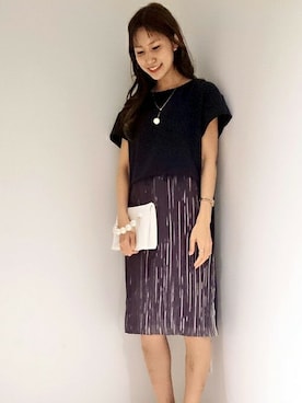 「nitca（ニトカ）のアイテム」を使った、note et silence.さん（レディース・160cm）の春コーディネート