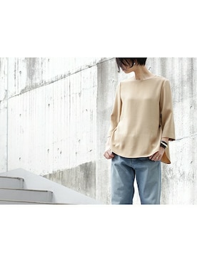 「So 1:1（ソウワンバイワン）のアイテム」を使った、note et silence.さん（レディース・160cm）の春コーディネート