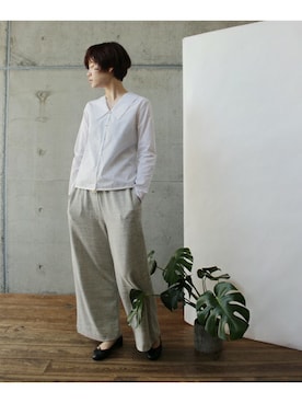 note et silence.さん（レディース・163cm）の春コーディネート