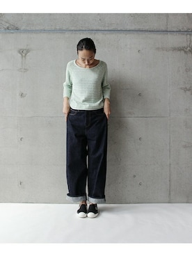 「caph（カーフ）のアイテム」を使った、note et silence.さん（レディース・166cm）の春コーディネート