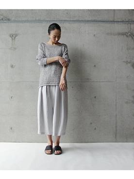 note et silence.さん（レディース・166cm）の春コーディネート