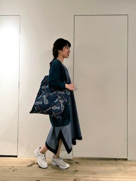 「Ebonyivory（エボニーアイボリー）のアイテム」を使った、note et silence.さん（レディース・160cm）の春コーディネート