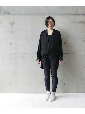 「So 1:1（ソウワンバイワン）のアイテム」を使った、note et silence.さん（レディース・164cm）の春コーディネート