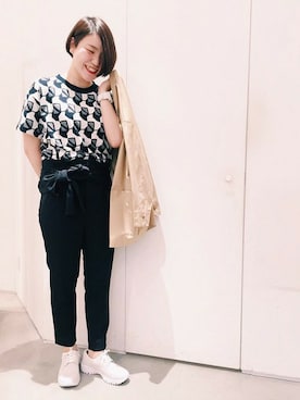 「nitca（ニトカ）のアイテム」を使った、note et silence.さん（レディース・160cm）の春コーディネート