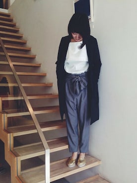 「nitca（ニトカ）のアイテム」を使った、note et silence.さん（レディース・160cm）の春コーディネート