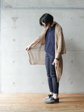 「note et silence （ノートエシロンス）のアイテム」を使った、note et silence.さん（レディース・164cm）の春コーディネート