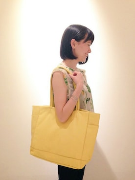 「note et silence （ノートエシロンス）のアイテム（バッグ）」を使った、note et silence.さん（レディース・160cm）の春コーディネート