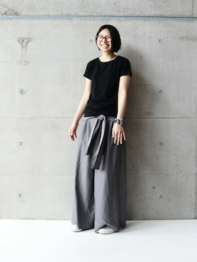 「caph（カーフ）のアイテム」を使った、note et silence.さん（レディース・164cm）の春コーディネート