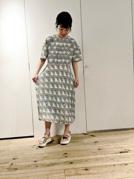 note et silence.さん（レディース・159cm）の春コーディネート