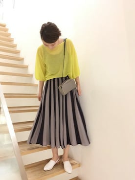 note et silence.さん（レディース・160cm）の春コーディネート