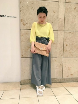 note et silence.さん（レディース・160cm）の春コーディネート