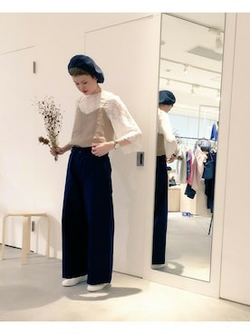 note et silence.さん（レディース・164cm）の春コーディネート