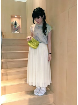 「nitca（ニトカ）のアイテム」を使った、note et silence.さん（レディース・160cm）の春コーディネート