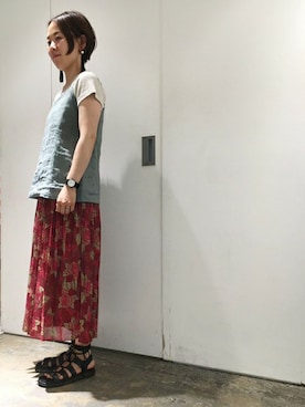 note et silence.さん（レディース・152cm）の春コーディネート