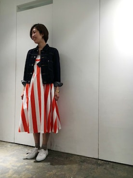 「nitca（ニトカ）のアイテム」を使った、note et silence.さん（レディース・160cm）の春コーディネート