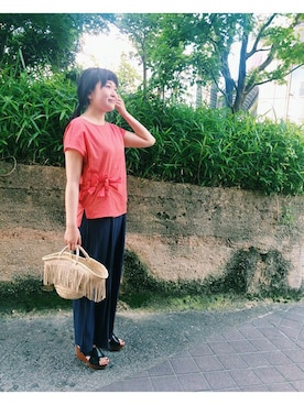 「nitca（ニトカ）のアイテム」を使った、note et silence.さん（レディース・160cm）の春コーディネート