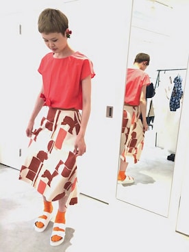 note et silence.さん（レディース・164cm）の夏コーディネート