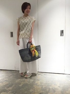 note et silence.さん（レディース・160cm）の夏コーディネート
