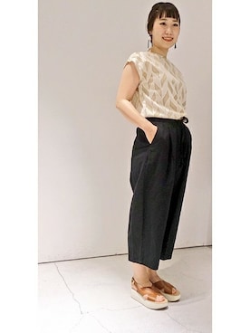 note et silence.さん（レディース・158cm）の夏コーディネート