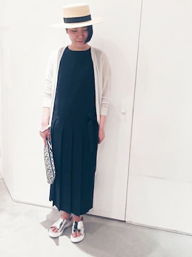 note et silence.さん（レディース・166cm）の夏コーディネート
