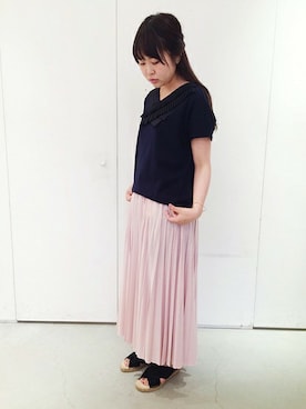 note et silence.さん(レディース・155cm)の夏コーディネート