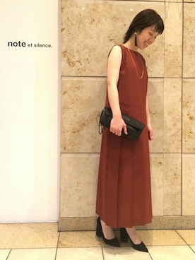 note et silence.さん（レディース・159cm）の夏コーディネート