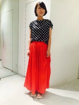 note et silence.さん（レディース・162cm）の夏コーディネート