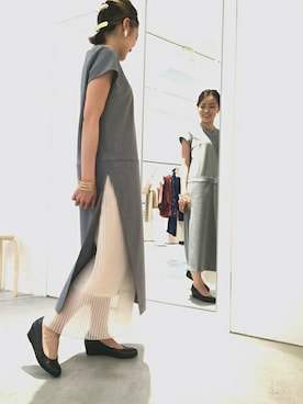 note et silence.さん（レディース・155cm）の夏コーディネート