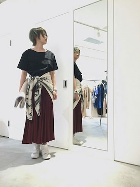 note et silence.さん（レディース・161cm）の夏コーディネート