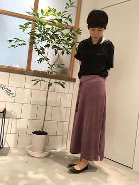 「So 1:1（ソウワンバイワン）のアイテム」を使った、note et silence.さん（レディース・149cm）の夏コーディネート