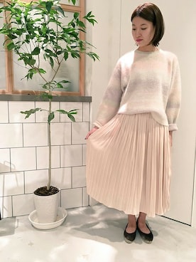 「So 1:1（ソウワンバイワン）のアイテム」を使った、note et silence.さん（レディース・160cm）の夏コーディネート