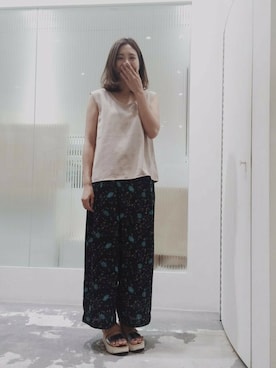 note et silence.さん（レディース・162cm）の夏コーディネート