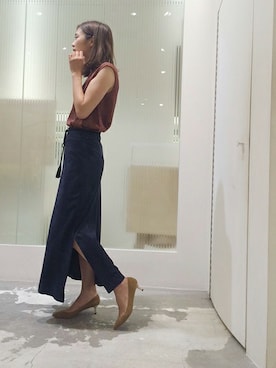 note et silence.さん（レディース・162cm）の夏コーディネート