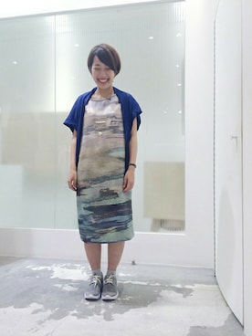 「nitca（ニトカ）のアイテム」を使った、note et silence.さん（レディース・154cm）の夏コーディネート