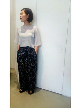 note et silence.さん（レディース・160cm）の夏コーディネート