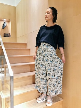 note et silence.さん（レディース・158cm）の夏コーディネート