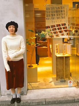 「Ebonyivory（エボニーアイボリー）のアイテム」を使った、note et silence.さん（レディース・158cm）の夏コーディネート