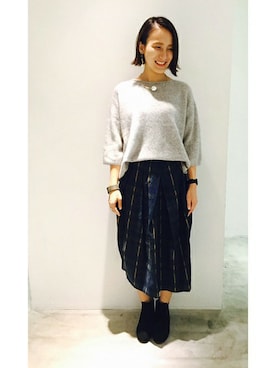 note et silence.さん（レディース・160cm）の秋コーディネート