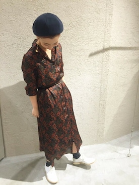 note et silence.さん（レディース・159cm）の秋コーディネート