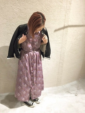 「So 1:1（ソウワンバイワン）のアイテム（ジャケット/アウター）」を使った、note et silence.さん（レディース・159cm）の秋コーディネート