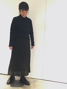 note et silence.さん（レディース・159cm）の秋コーディネート